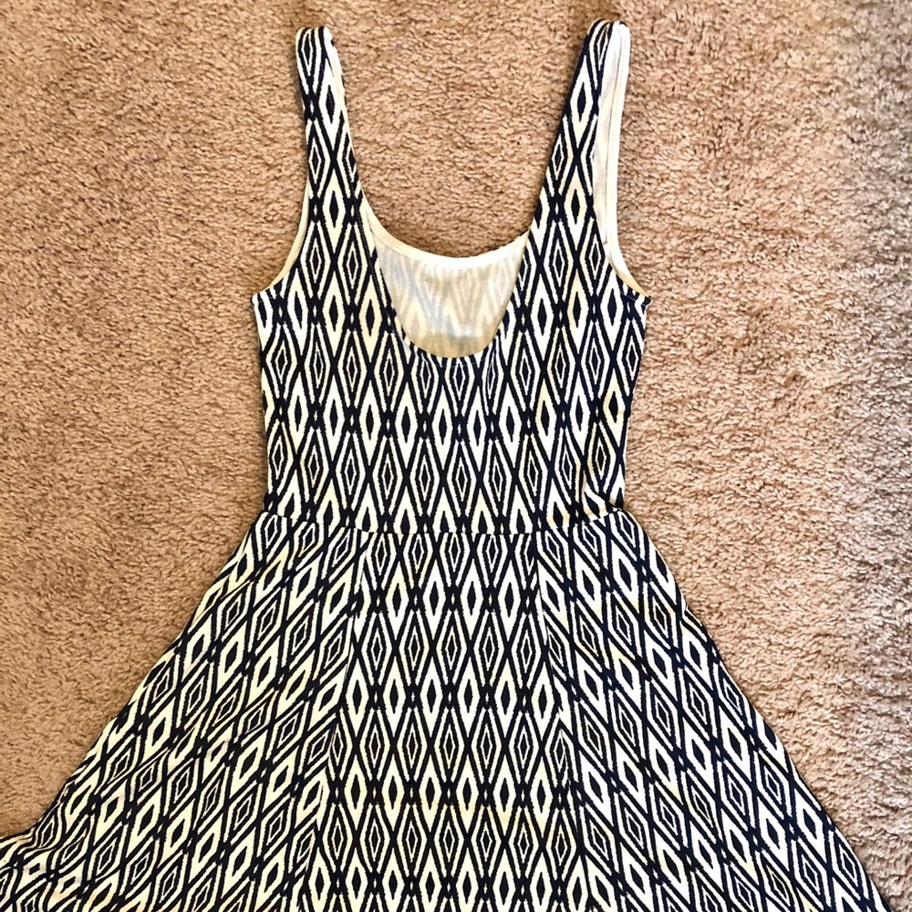 Scoopback Skater Dress